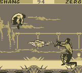 Mortal Kombat II screenshot 5 for GameBoy